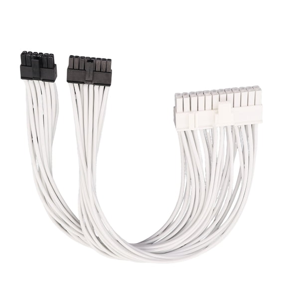 850G 24Pin(16p+12p) PVC Power Supply Cable High Conductivity Copper Wires Secure Electrical Transmission
