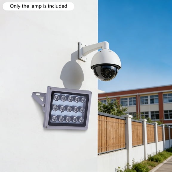 850nm Infrared Illuminator, 30W Long Range 328ft Night Vision IR Light with Auto on/Off Sensor, Outdoor Waterproof for Security Camera, Home Surveillance, CCTV System
