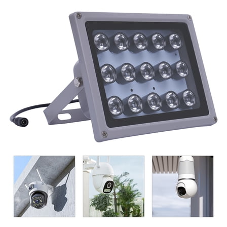 850nm Infrared Illuminator, 30W Long Range 328ft Night Vision IR Light with Auto on/Off Sensor, Outdoor Waterproof for Security Camera, Home Surveillance, CCTV System