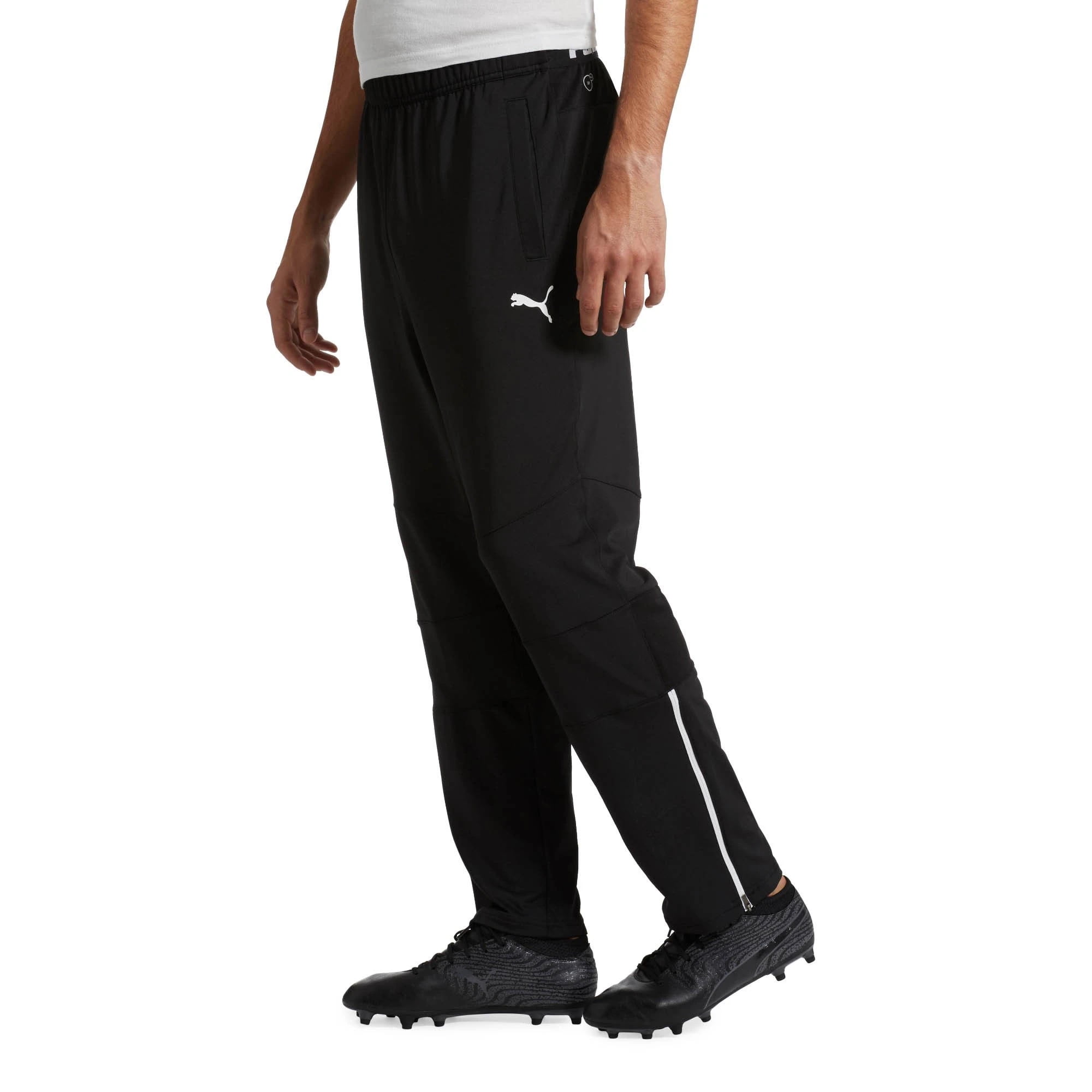 puma big boys activewear active bottoms- athletic mesh pants