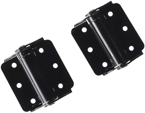 852868852546 Satin Brass Double-Acting (3-inch) Black Adjustable Screen ...