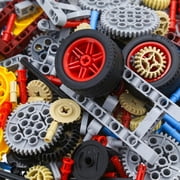 Ylutex Technic Parts Set, 852 Pieces, Compatible with Lego-Technic, MOC Building, Gears, Axle, Pin, Connector, Shock Absorber