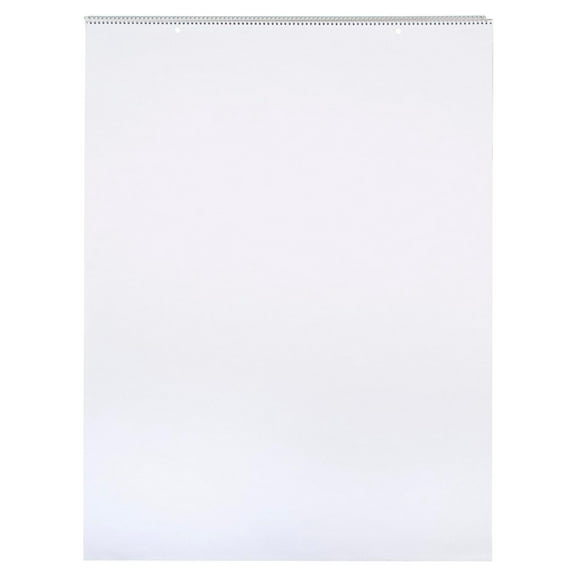 - 85325 Chart Tablet, 24 x 32 Inches, Unruled, 25 Sheets,White 24"W x 32"H