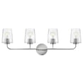 thumbnail image 1 of 853454CM-CL Lark Kline - 48W 4 LED Large Bath Vanity-11 Inches Tall and 33 Inches Wide-Chrome Finish, 1 of 9