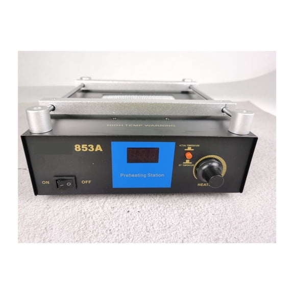 853A 50HZ Digital Preheat Soldering Station High Power ESD BGA Rework Station PCB Desoldering IR Preheating ,Easy Operation