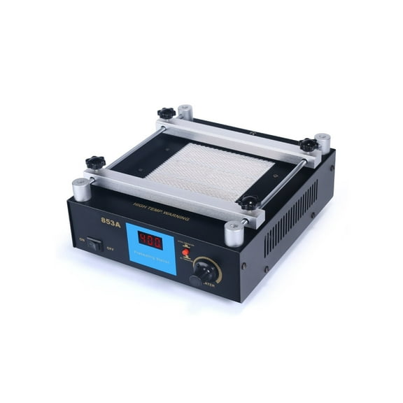 853A Preheat Station PCB Preheater Digital PID Control Heating Plate High Power Desoldering Station BGA Rework