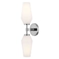 thumbnail image 1 of 85505CM Lark Gio - 16W 2 LED Large Wall Sconce-21 Inch Tall and 5 Inch Wide-Chrome Finish, 1 of 15