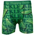 thumbnail image 1 of 855487-large-36 Pickle Rick Happy Boxer Briefs Underwear, Green - Large - 36-38, 1 of 1