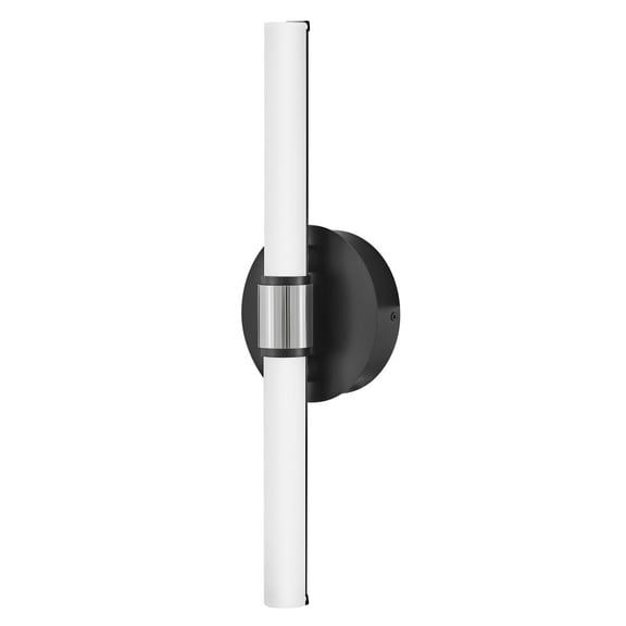 85600BK-CM Lark Kai - 10W 1 LED Medium Bath Vanity In Modern Style-4.75 Inches Tall and 16.75 Inches Wide-Black/Chrome Finish