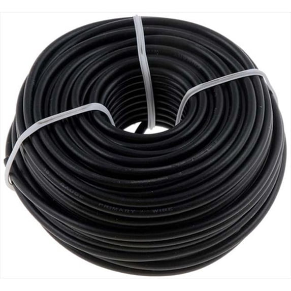 85734 18 Gauge Black Primary Wire Card