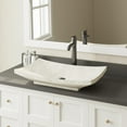 thumbnail image 1 of MR Direct 858 Cream Pinta Marble Vessel Sink Ensemble with Antique Bronze finish 718 faucet, pop-up drain, and sink ring, 1 of 4