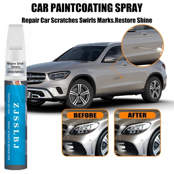 859/9859 Mojave Silver Metallic Compatible with Mercedes-Benz Exact Match Touch Up Paint Pen