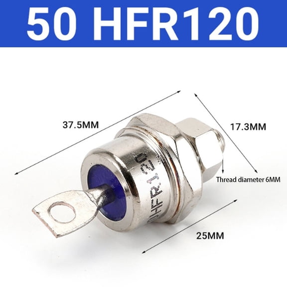 85A/40A/25A 1200V Positive Cathode/Negative Anode Stud Mount Diode Rectifier Diode Accessories Electrical Appliances Testing