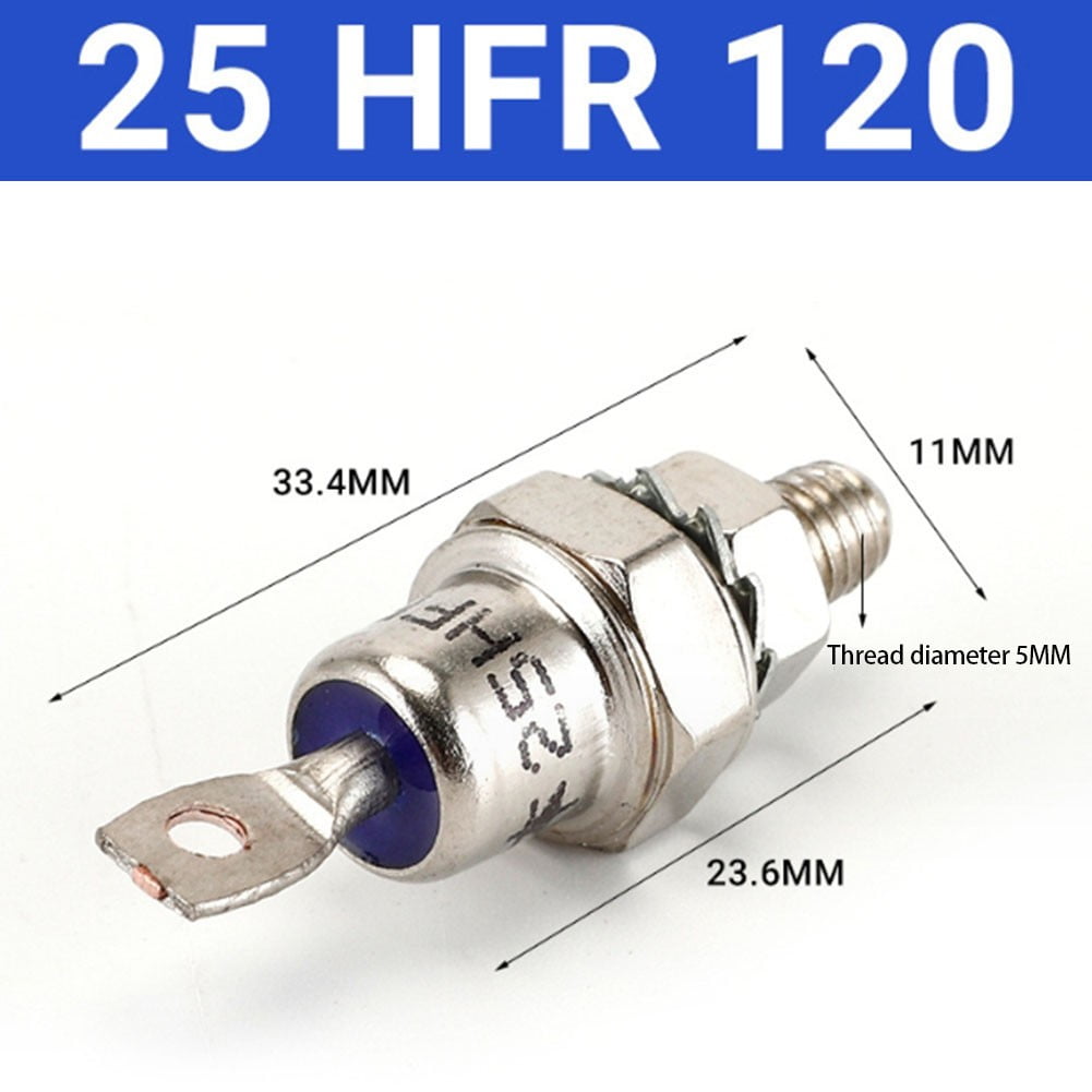 5 Pair 25HF Rectifier Diode 25A 1200V Iron Base