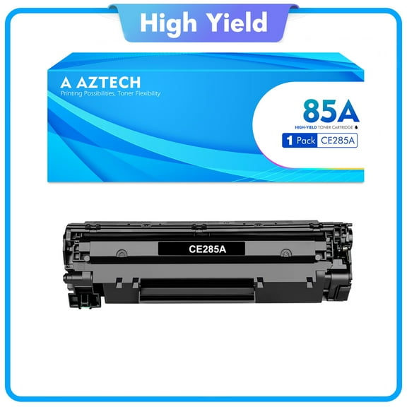 85A CE285A Compatible 85A Toner Cartridge Black for HP 85A CE285A CE285D 285A Laserjet Pro P1102w M1212nf MFP P1102 M1217nfw 1102w P1005 M1132 M1210 M1212 P1006 Printer Ink (1-Pack | CE285AT1)