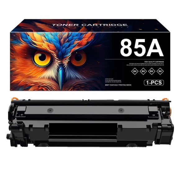 85A | CE285A Toner Cartridge Compatible for HP Laserjet Pro M1212nf MFP M1217nfw MFP M1214nfh MFP m1216nfh Printer,1 Black