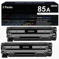 85A Toner Cartridge Black Compatible for HP 85A CE285A (CE285D) 285A Laserjet Pro P1102w M1212nf MFP P1102 P1102whp M1217nfw M1132 1102w M1212 M1217 Printer Ink (Black, 2-Pack, CE285AT1)