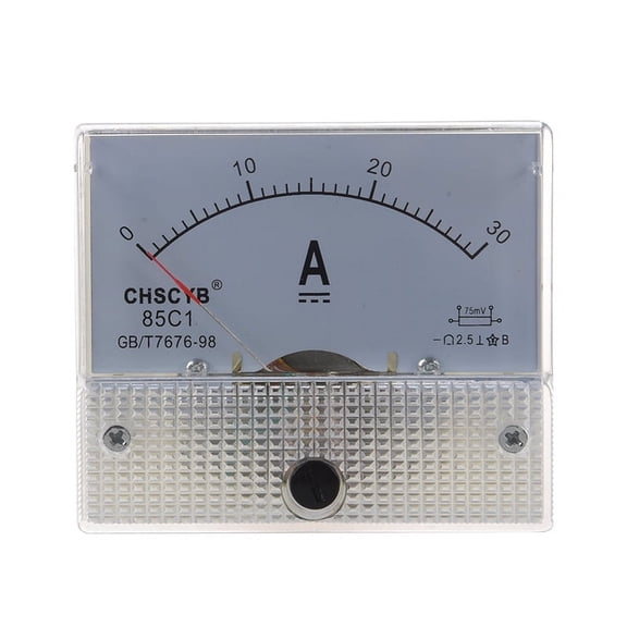 85C1 Analog Current Panel Meter DC 30A AMP Ammeter