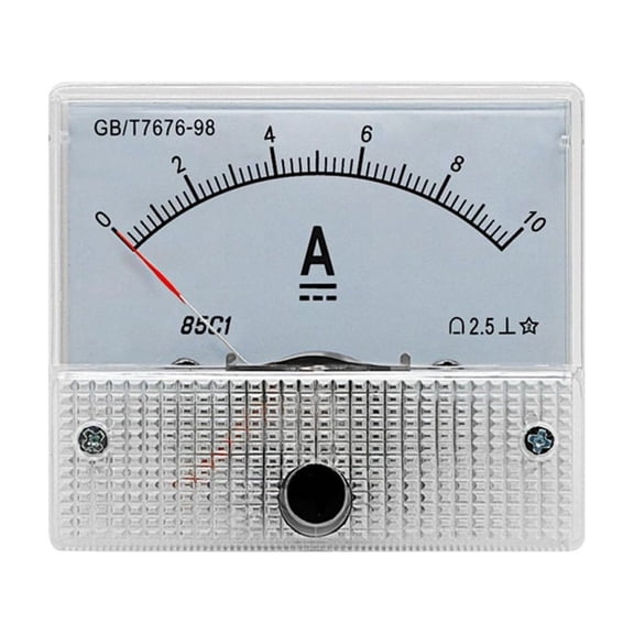 85C1 Pointer Type Dc Ammeter 10A Analog Ammeter Pointer Panel Meter Currentmeter