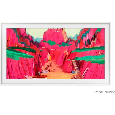 Samsung 85" The Frame Customizable Bezel, Modern White - VG-SCFF85WTBZA (2025)