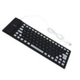 thumbnail image 1 of 85Keys Foldable Flexible Keyboards Gaming Keyboards Rolls-up Silents Soft Keyboards, 1 of 8