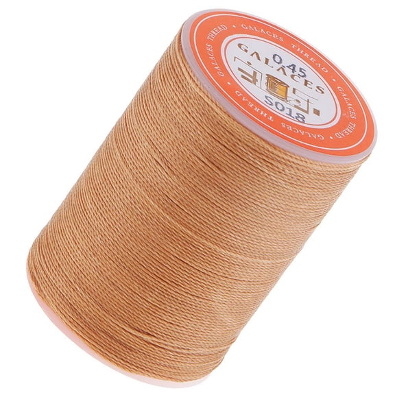 85M 0.45mm Polyester Leather Sewing Machine ed Thread Cord for Leather Dark Brown