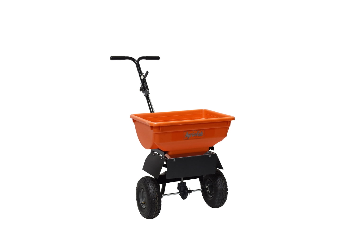 Agri-Fab 85lb Ice Melt Push Broadcast Spreader Model # 45-0575