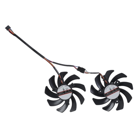 85mm 12V Cooling Fan Replacement Part for RX 5600XT 5700 6600 Graphics Card Cooling Fan Management Accessories