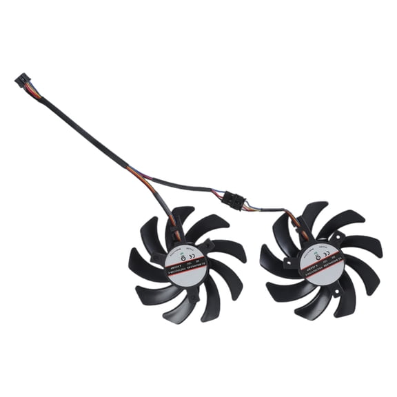 85mm 12V Video Card Fan Easy Installation Replacement for RX 5600XT 5700 6600