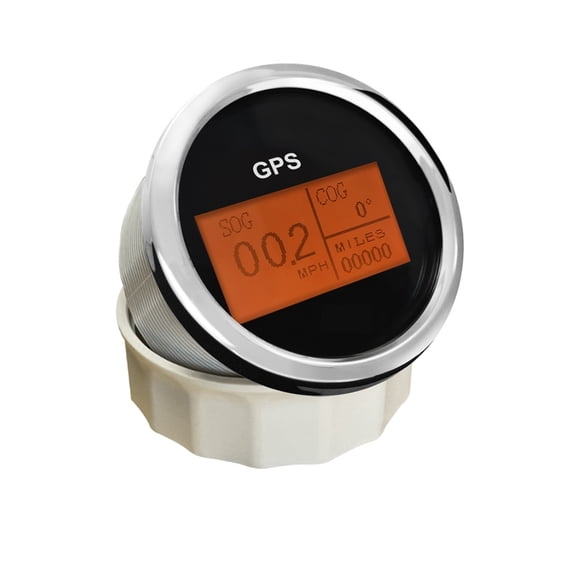 85mm Boat GPS Speedometer Digital LCD Speed Gauge SOG COG Knots Compass With GPS Antenna For Marine Truck Car Motorcycle ,Vibration