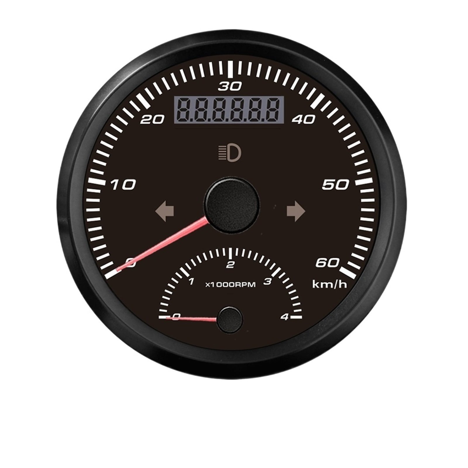 85mm GPS Speedometer Odometer GPS Antenna 125 Km/h 200km/h With