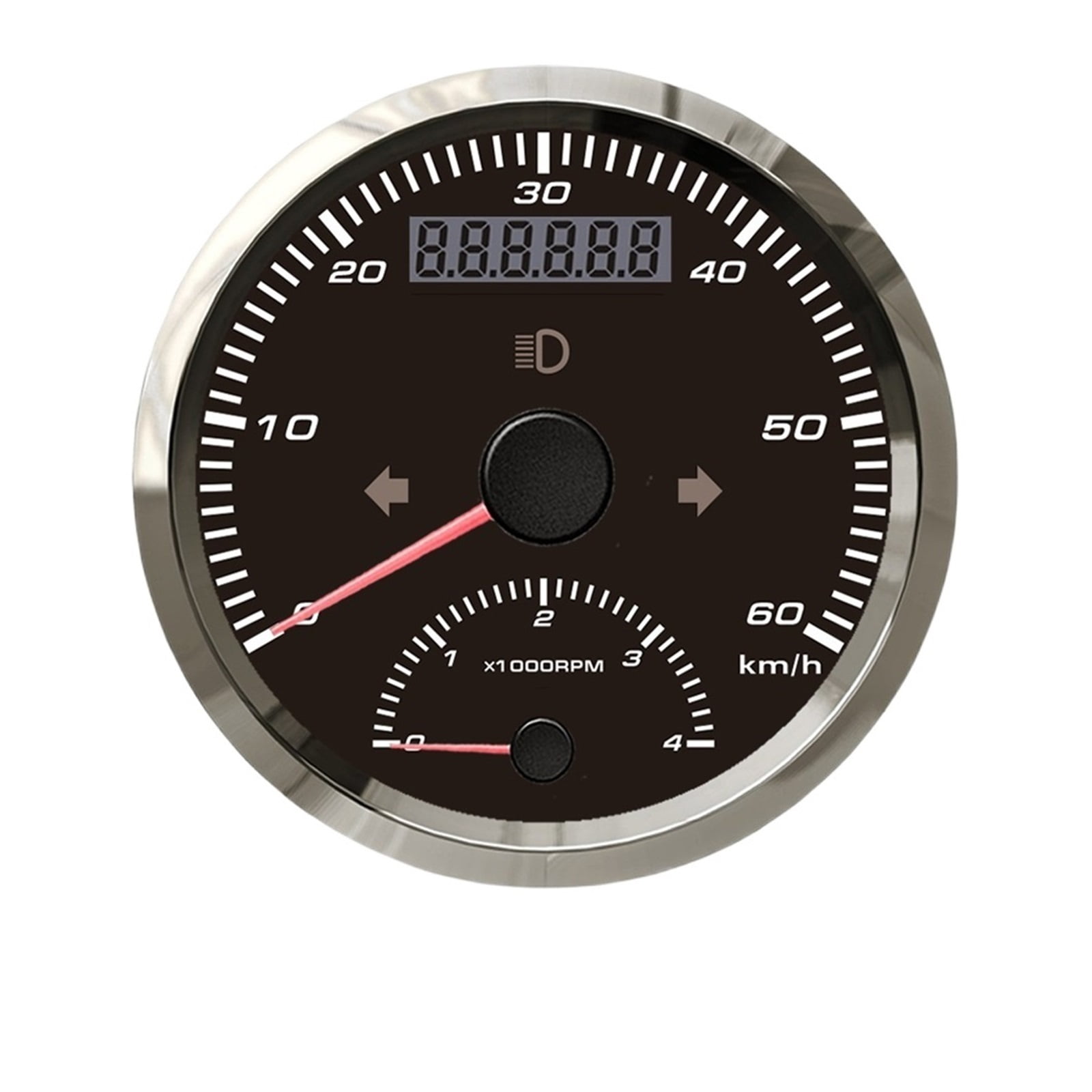 85mm GPS Speedometer Odometer GPS Antenna 125 Km/h 200km/h With ...
