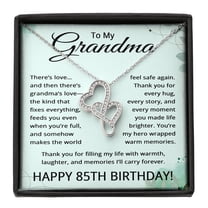 85th Birthday Gifts for Grandma - To My Grandmother Necklace - 85 Years Old Grandma Title: Standard Box