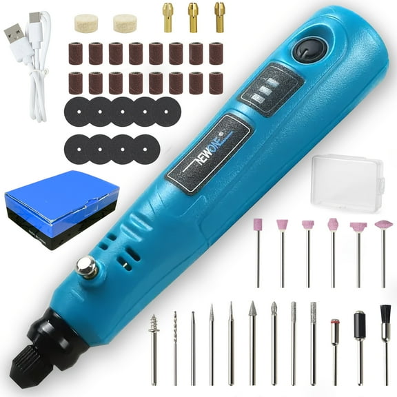 86/25pcs 3.6V Mini Cordless Rotary Tool Kit - USB Charging 3-Speed Power Tool for Sanding/Polishing/Drilling/Engraving/DIY Crafts, Multi-Purpose for Home/Workshop, Perfect Gift for Hobbyists