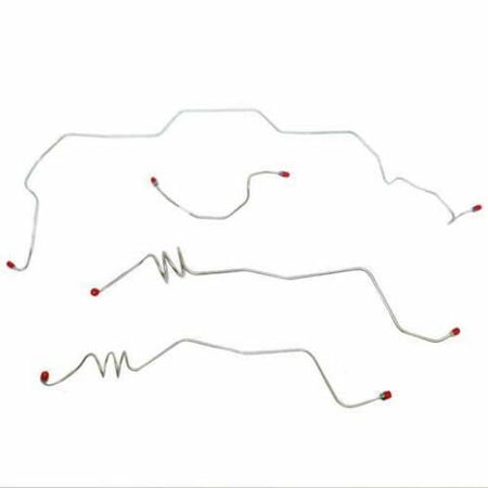 86-87 Buick Regal, Grand National; Front Brake Line Kit; Stainless-MKT8601SS