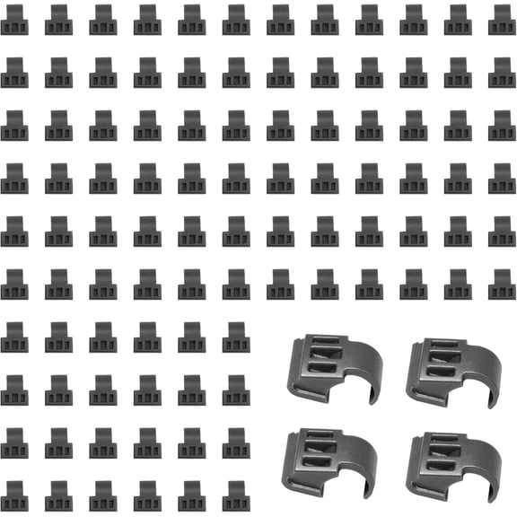 86 Degree Angle Restrictor Restriction Clips (100Pack), Hinge Restrictors for Cabinet Doors, Fit for Face Frame Hinges Kitchen Cabinet Door Restraints EH89