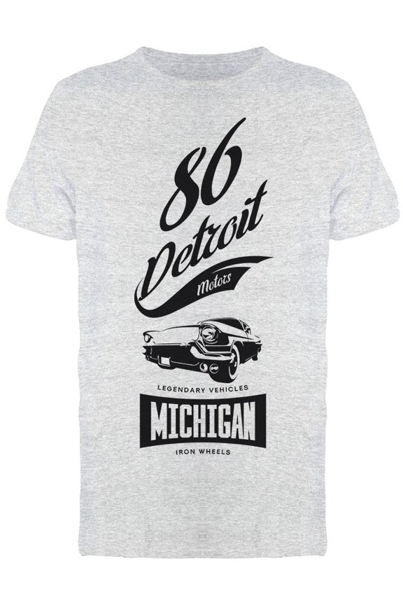 86 Detroit Tee Men's -Image by Shutterstock