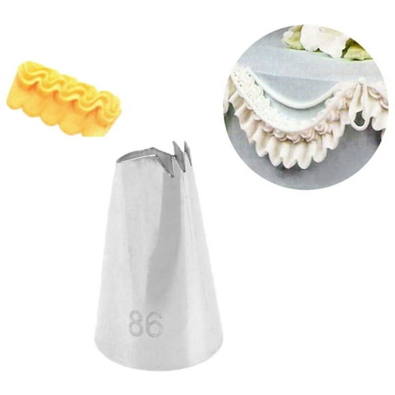 #86 Pastry Nozzles Icing Piping Nozzles Cream Metal Tips Cake Decorating Tool
