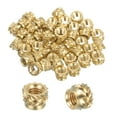 thumbnail image 1 of 86 Pcs Threaded Inserts, M3 Brass Heat Set Insert for 3D Printing, M3x5x3.5mm, 1 of 6