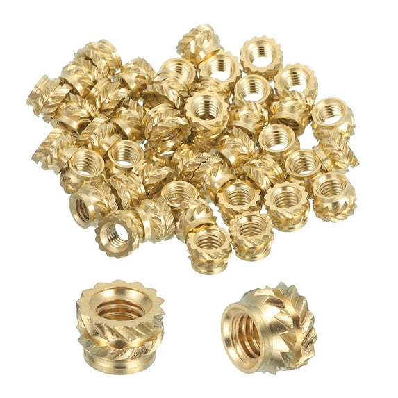 86 Pcs Threaded Inserts, M3 Brass Heat Set Insert for 3D Printing, M3x5x3.5mm