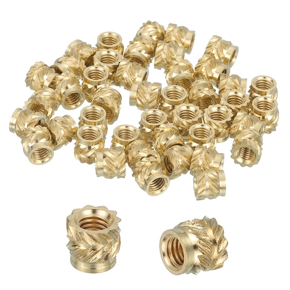 86 Pcs Threaded Inserts, M3 Brass Heat Set Insert for 3D Printing, M3x5x4.5mm