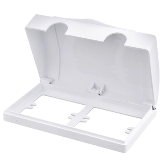 86 Type Dustproof Box Socket Waterproof Box 2 Gang Electrical Outlet Cover