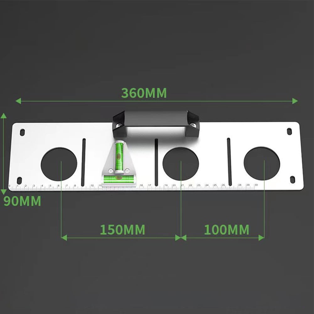 86 Type Socket Drawing Locator 3/4/5 Panel Bottom Box Switch Template