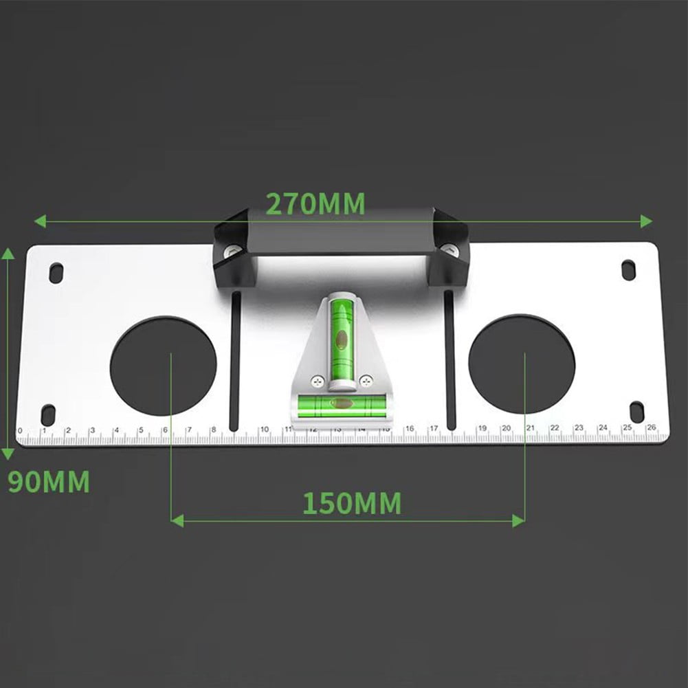86 Type Socket Drawing Locator 3/4/5 Panel Bottom Box Switch Template