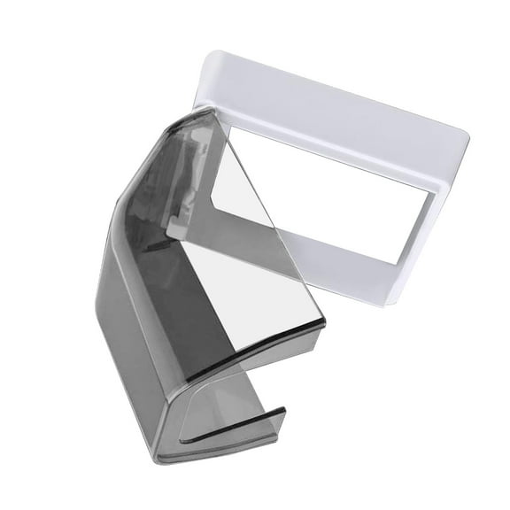 86 Type Socket Waterproof Box Plastics Electrical Outlet Cover Splashes Guard Box Cover for Bathroom, Kitchen, Balcony
