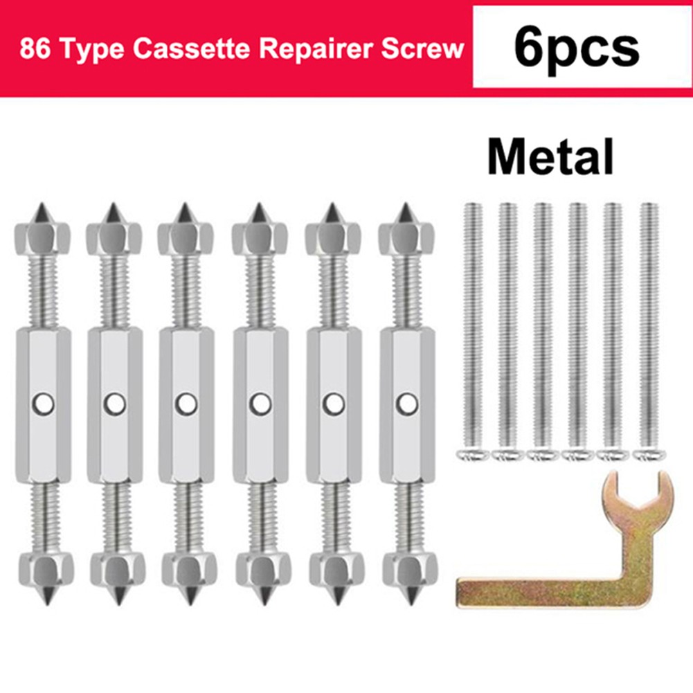 86 Type Switch Socket Cassette Screw Support Rods Wall Mount Case