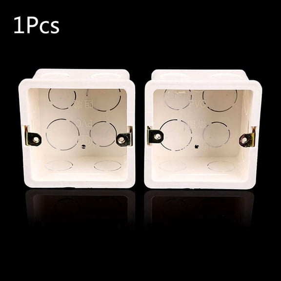 86-Type Wall Mounted Junction Box for Switches - Standard Electrical Back Box