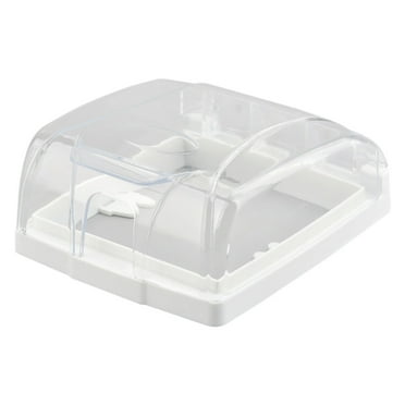 86 Type Weatherproof Outlet Cover Socket Box Home Safety Lock (Assorted Color)