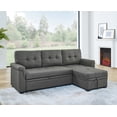 thumbnail image 1 of 86'' Upholstered Pull-Out Sofa Bed, 1 of 9
