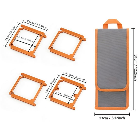 86 Wire Box Switch Socket Opening Hole Mould- Electrical Plug-Template ToolSocket Cassette Square Hole Slotting Support Template